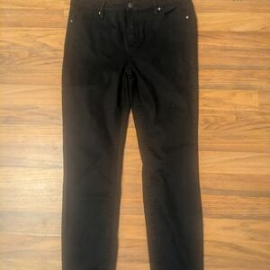 Buffalo David Bitton Black Straight Leg Jeans